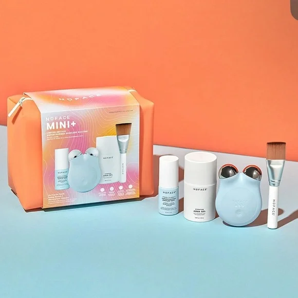 Limited Edition NuFace Mini+ Supercharged Skincare Routine Set - Sold Out - Picture 4 of 8